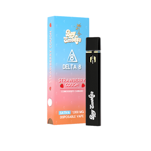 Bay Smokes - Strawberry Cough Delta 8 Disposable Vape