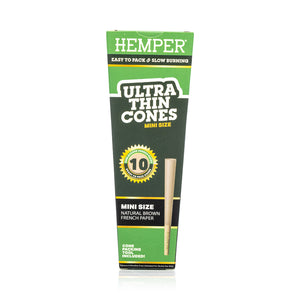 Hemper- Mini Ultra Thin Cones Unbleached