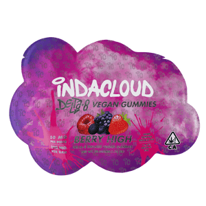 Indacloud - Berry High Delta 8 Vegan Gummies