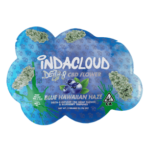 Indacloud - Blue Hawaiian Haze Delta 8 Flower