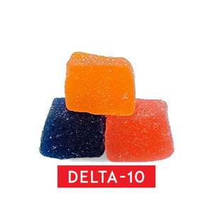 Bay Smokes - Delta 10 Gummy Cubes | 400MG