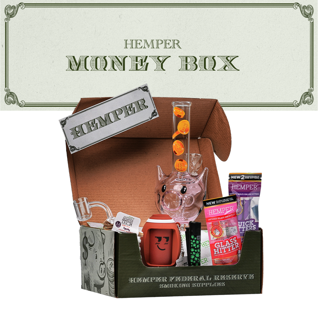 HEMPER - Piggy Bank Bong Box
